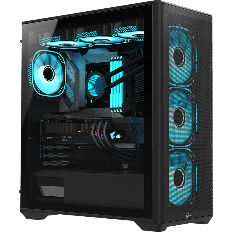 Gabinete Air Power G5 Plus Black Gabinete Air Power G5 Plus Black